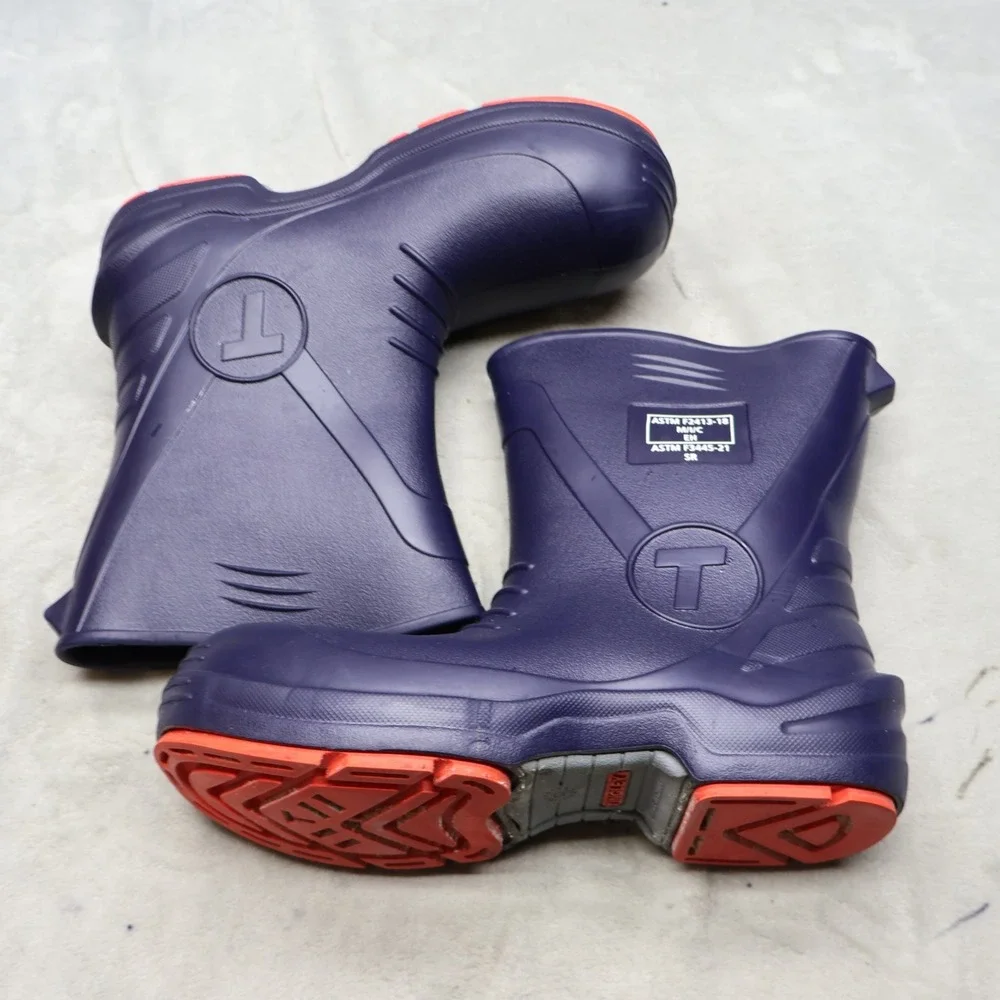 Tingley Unisex M11 Rain Boots Blue Flite Safety ASTM Slip Resistant Workwear
